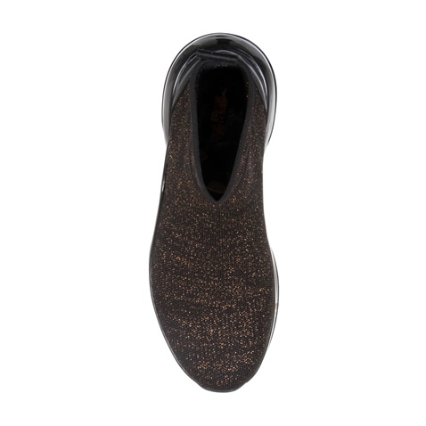 MICHAEL KORS-Γυναικεία slip on sneakers MICHAEL KORS 43F3OLFE5D OLYMPIA μαύρα