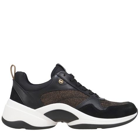 MICHAEL KORS-Γυναικεία sneakers MICHAEL KORS 43F3ORFS2D ORION μαύρα