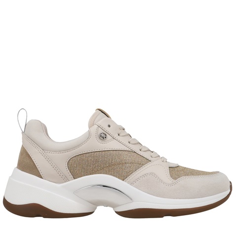 MICHAEL KORS-Γυναικεία sneakers MICHAEL KORS 43F3ORFS2D μπεζ