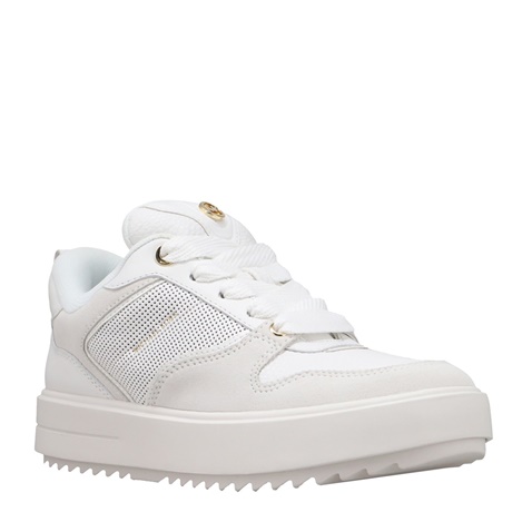 MICHAEL KORS-Γυναικεία sneakers MICHAEL KORS 43F3RMFS1L RUMI λευκά