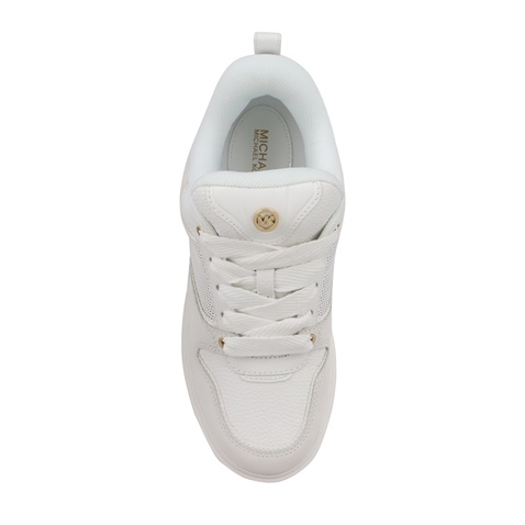 MICHAEL KORS-Γυναικεία sneakers MICHAEL KORS 43F3RMFS1L RUMI λευκά