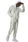 BODY ACTION-Ανδρική φούτερ ζακέτα BODY ACTION 073324-01 εκρού