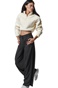 BODY ACTION-Γυναικείο cargo παντελόνι BODY ACTION 021439-01 μαύρο