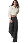 BODY ACTION-Γυναικείο cargo παντελόνι BODY ACTION 021439-01 μαύρο