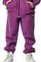 BODY ACTION-Παιδικό παντελόνι φόρμας BODY ACTION 022406-01 μοβ