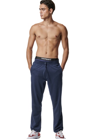 BODY ACTION-Ανδρικό παντελόνι φόρμας BODY ACTION 023434-01 μπλε
