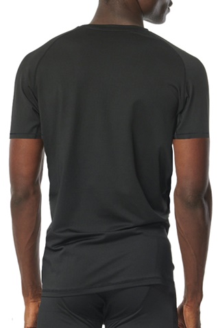 BODY ACTION-Ανδρικό ισοθερμικό t-shirt BODY ACTION 053433-01 μαύρο