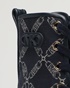 MICHAEL KORS-Γυναικεία μποτάκια sneakers MICHAEL KORS 40F3HYME6Y HANLEY μαύρα εκρού