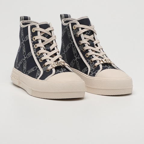 MICHAEL KORS-Γυναικεία sneakers MICHAEL KORS 43F3EYFE1Y μαύρο εκρού 