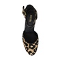 MICHAEL KORS-Γυναικείες γόβες MICHAEL KORS 40F3MTHS1H MARTINA μπεζ μαύρο animal print 