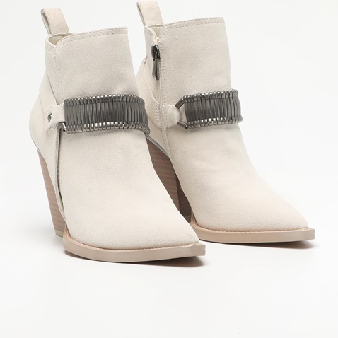 DKNY-Γυναικεία μποτάκια DKNY K2248652 εκρού