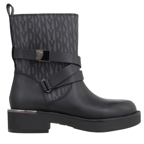 DKNY-Γυναικεία μποτάκια DKNY K2312709 TAETA μαύρο γκρι