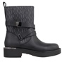 DKNY-Γυναικεία μποτάκια DKNY K2312709 TAETA μαύρο γκρι