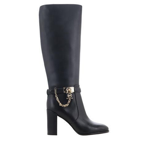 MICHAEL KORS-Γυναικείες μπότες MICHAEL KORS 40F3HAHB5L HAMILTON μάυρες