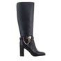 MICHAEL KORS-Γυναικείες μπότες MICHAEL KORS 40F3HAHB5L HAMILTON μάυρες