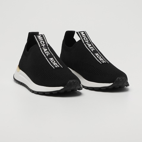 MICHAEL KORS-Γυναικεία slip on sneakers MICHAEL KORS 43T1BDFS1D μαύρο λευκό