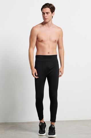 BODYTALK-Ανδρικό ισοθερμικό κολάν BODYTALK 1222-959906 ISOTHERMALM SEAMLESS μαύρο