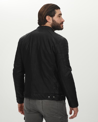 EXPLORER-Ανδρικό jacket EXPLORER 2411103032 μαύρο