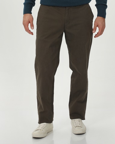 MARTIN & CO-Ανδρικό chino comfort παντελόνι MARTIN & CO 224-32-0463 χακί