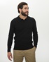 EXPLORER-Ανδρική polo μπλούζα EXPLORER 2411102025 μαύρη