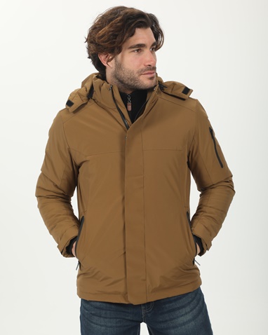 EXPLORER-Aνδρικό μπουφάν EXPLORER 2411103024 καφέ