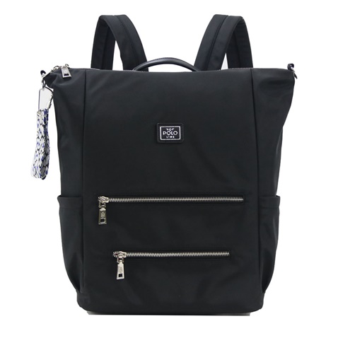 VQF POLO LINE-Γυναικείο σακίδιο πλάτης VQF POLO LINE 2243 μαύρο
