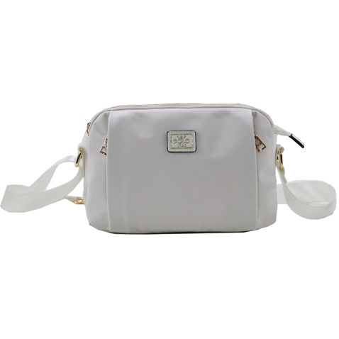VQF POLO LINE-Γυναικεία τσάντα χιαστί VQF POLO LINE 2247 λευκή