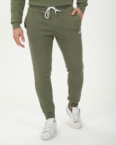 BLUE HUNTER-Ανδρικό παντελόνι φόρμας jogger BLUE HUNTER 111120107 χακί