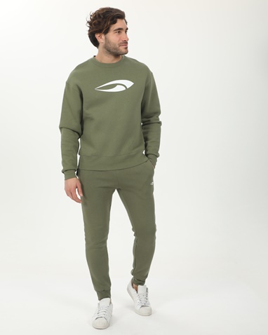BLUE HUNTER-Ανδρικό παντελόνι φόρμας jogger BLUE HUNTER 111120107 χακί