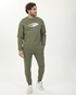 BLUE HUNTER-Ανδρικό παντελόνι φόρμας jogger BLUE HUNTER 111120107 χακί