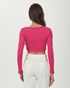 SUGARFREE-Γυναικείο cropped top SUGARFREE 23832081 φούξια