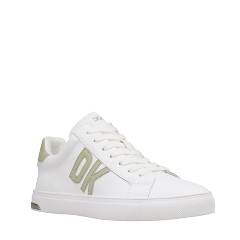 DKNY JEANS-Γυναικεία sneakers DKNY K3374256 ABENI λευκό πράσινο