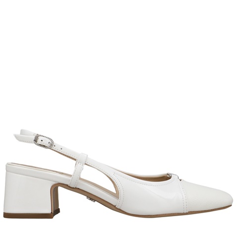 SAM EDELMAN-Γυναικεία flat slingback SAM EDELMAN I9850S3100 TARRA λευκά
