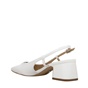 SAM EDELMAN-Γυναικεία flat slingback SAM EDELMAN I9850S3100 TARRA λευκά