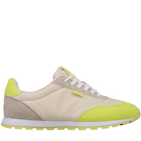 DKNY -Γυναικεία sneakers DKNY K1439763 FORSYTHE μπεζ κίτρινα
