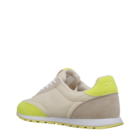 DKNY -Γυναικεία sneakers DKNY K1439763 FORSYTHE μπεζ κίτρινα