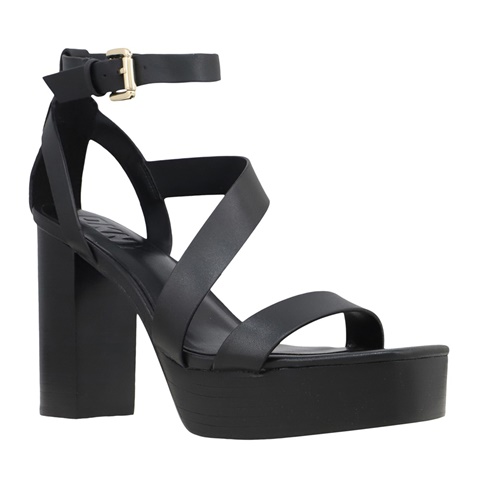 DKNY-Γυναικεία πέδιλα DKNY K1447608 ILISA μαύρα