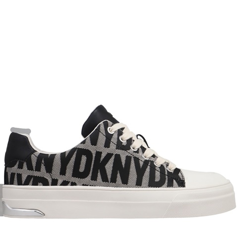 DKNY-Γυναικεία sneakers DKNY K1448529 YORK γκρί μαύρο 