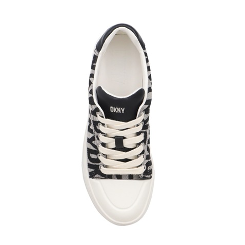 DKNY-Γυναικεία sneakers DKNY K1448529 YORK γκρί μαύρο 