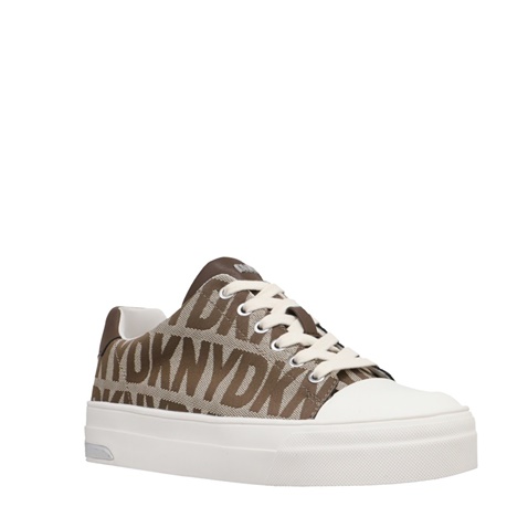 DKNY -Γυναικεία sneakers DKNY K1448529 YORK μπεζ καφέ