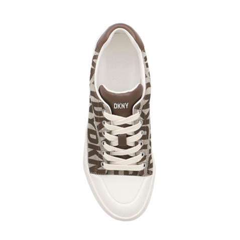 DKNY -Γυναικεία sneakers DKNY K1448529 YORK μπεζ καφέ