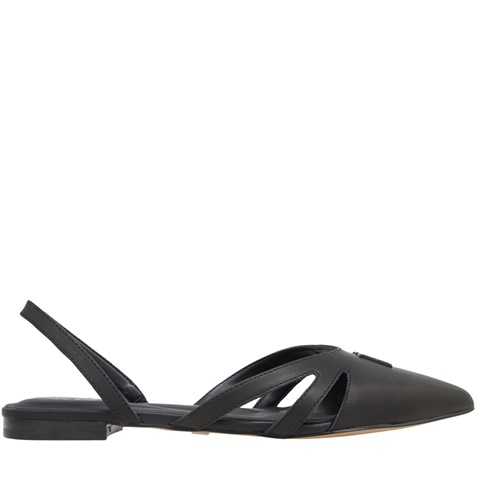 DKNY JEANS-Γυναικείες flat slingback γόβες DKNY K2439711 VERITY μαύρες