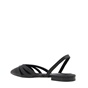 DKNY JEANS-Γυναικείες flat slingback γόβες DKNY K2439711 VERITY μαύρες