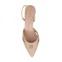 DKNY JEANS-Γυναικείες slingback γόβες DKNY K2463192 GLORIANA μπεζ