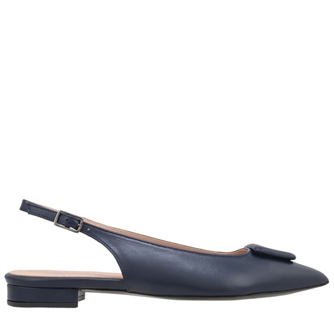 ΚΑΛΟΓΗΡΟΥ-Γυναικεία flat slingback ΚΑΛΟΓΗΡΟΥ ΑΛΦΥ LEA  μπλε