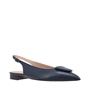 ΚΑΛΟΓΗΡΟΥ-Γυναικεία flat slingback ΚΑΛΟΓΗΡΟΥ ΑΛΦΥ LEA  μπλε