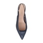ΚΑΛΟΓΗΡΟΥ-Γυναικεία flat slingback ΚΑΛΟΓΗΡΟΥ ΑΛΦΥ LEA  μπλε