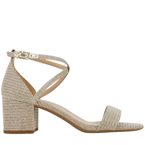 MICHAEL KORS-Γυναικεία πέδιλα MICHAEL KORS 40S2SEMA1D SERENA μπεζ