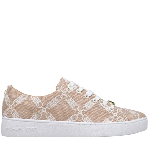 MICHAEL KORS-Γυναικεία sneakers MICHAEL KORS 43R4KTFS1Y KEATON μπεζ