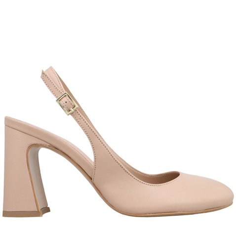 ΚΑΛΟΓΗΡΟΥ-Γυναικείες γόβες slingback ΚΑΛΟΓΗΡΟΥ BIANCA6 LEA μπεζ